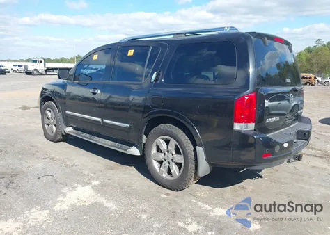 2013 Nissan Armada Platinum из США, поврежденный, VIN 5N1AA0NC9DN611900